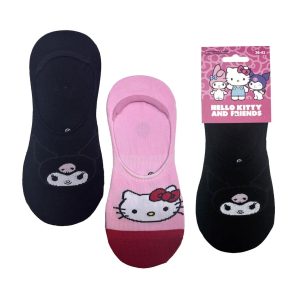 Hello Kitty Socks Pack 2 Pinkies Size 36/43