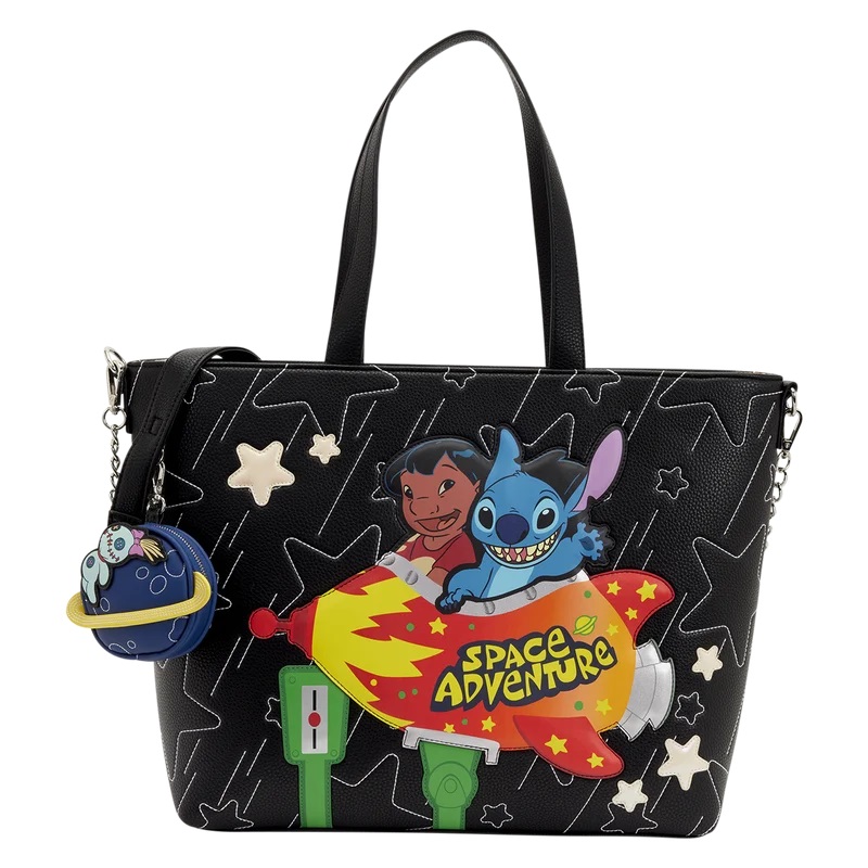Loungefly –  Disney Lilo & Stitch Space Adventure Tote