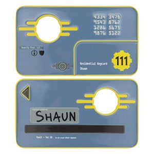 Fallout 4 Vault 111 Limited Edition Security Keycard Replica