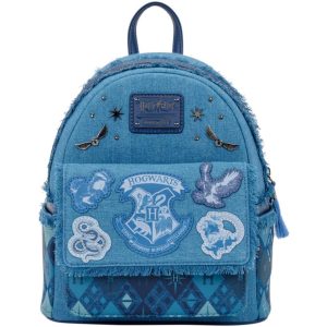 Loungefly - Wb Harry Potter Denim Mini Backpack