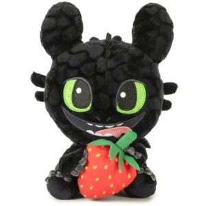 How To Train Your Dragon - 25cm Toothless With Strawbarry Plush