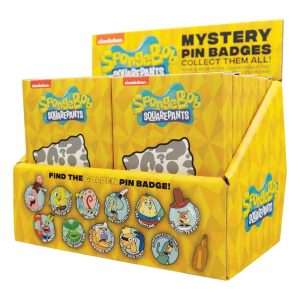 Spongebob Squarepants Mystery Pins Cdu of 12pcs