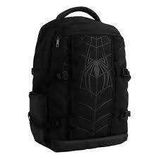 Spider-Man Black Logo Fashion Backpack 45cm