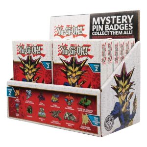 Yu-Gi-Oh! Mystery Pin Badges Volume 2 CDU of 12