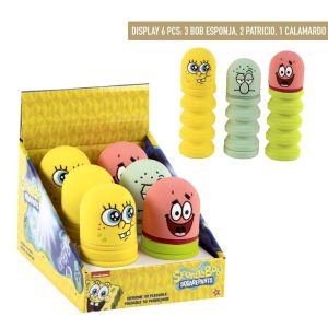 Spongebob Squarepants - Silicone Pencil Case CDU of 6