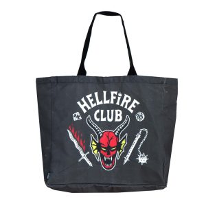 Stranger Things Hellfire Club XL Shopping Bag