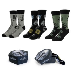 The Mandalorian 3-Piece Sock Pack Size 38/45