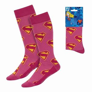 Supergirl Logo Socks Size 36-43