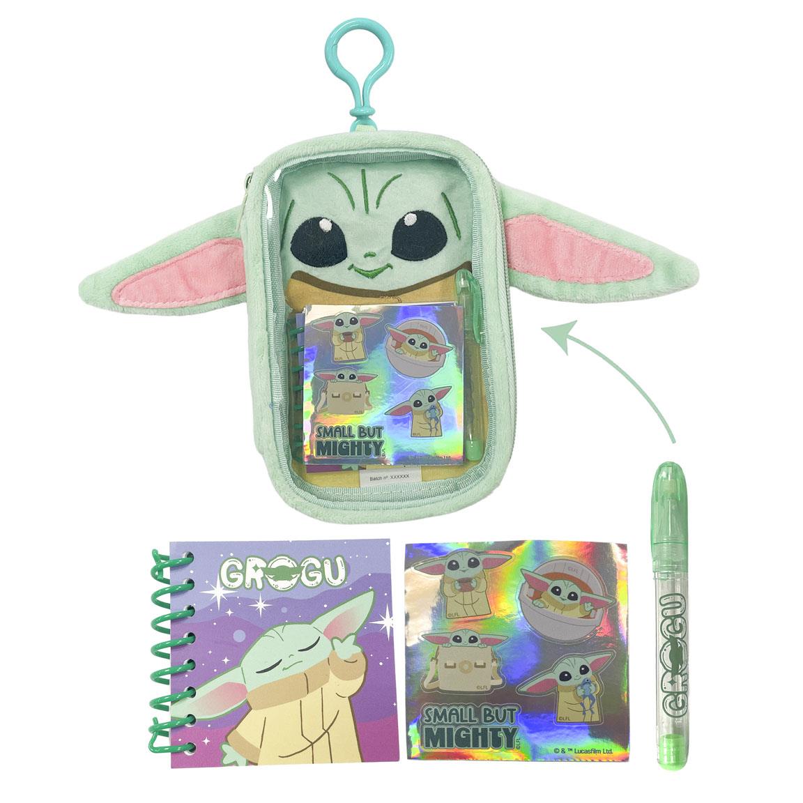 The Mandalorian Grogu Plush Stationery Set