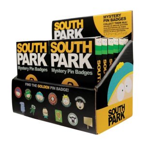 South Park Mystery Pin Badges CDU of 12