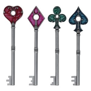 Resident Evil 2 – Set of Card Suit Keys