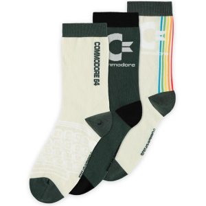 Commodore C64 - Crew Socks (3Pack) Size 43/46