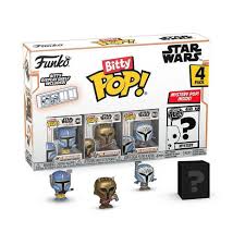 Bitty Pop! Mandalorian Heavy Mandalorian 4-Pack 9,5X14Cm