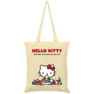 Hello Kitty (Say Hello) Natural Tote Bag