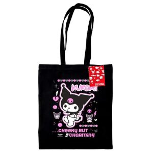 Hello Kitty Kuromi (Cheeky) Black Tote Bag