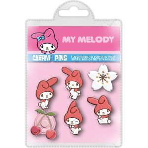 Hello Kitty My Melody (Cherry Blossom) Charm Pins Pack