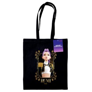 K-Pop Demon Hunters (Golden Rumi) Black Pod Tote Bag