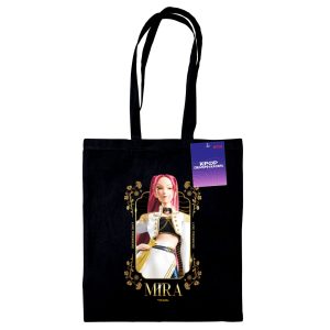 K-Pop Demon Hunters (Golden Mira) Black Pod Tote Bag
