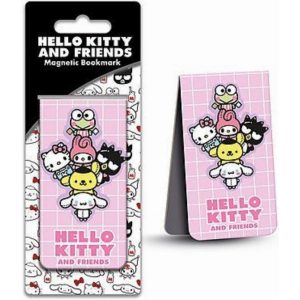 Hello Kitty & Friends (Pink) Magnetic Bookmark