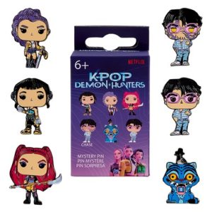 Loungefly - Ntfx K-Pop Demon Hunters Mystery Pin CDU of 12