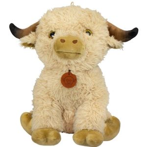 Kawaii - 25cm White Highlander Sitting Plush
