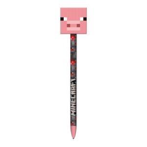 Minecraft (Pixels) Topper Pens-Pig