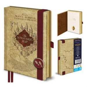 Harry Potter (Marauders Map) A5 Luxe Slider Notebook