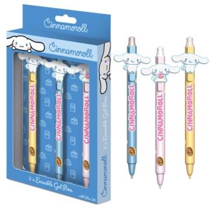 Hello Kitty Cinnamoroll (Tasty Treats) 3Pk Erasable Gel Pens