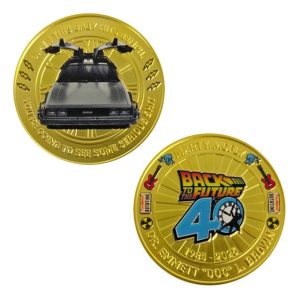 Back to the Future Limited Edition 40th Anniversary Presentation Coin