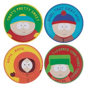 South Park Set of 4 Printed Coasters