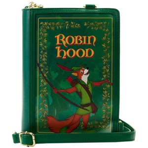 Loungefly - Disney Classic Book Robin Hood Convertible Cross Body Bag