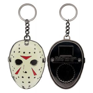 Friday the 13th Hockey Mask Bottle Opener Keyring