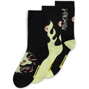 Pokémon - Glow In The Dark Men's Crew Socks (3Pack)