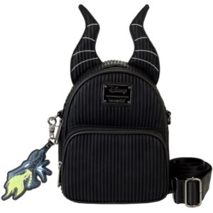 Loungefly - Disney Villains Malificent Convertible Mini Backpack